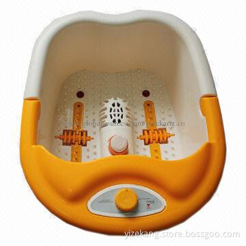 Foot-bath massager with infrared